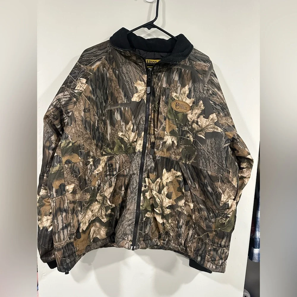 Bear Creek Outfitters Mossy Oak Break Up Camo Men’s Jacket size XL
